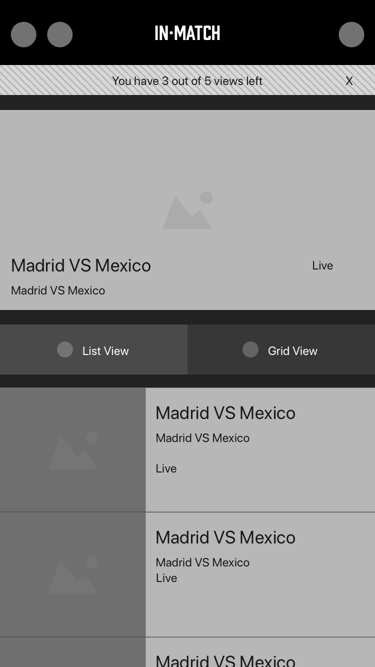 Main Screen ux