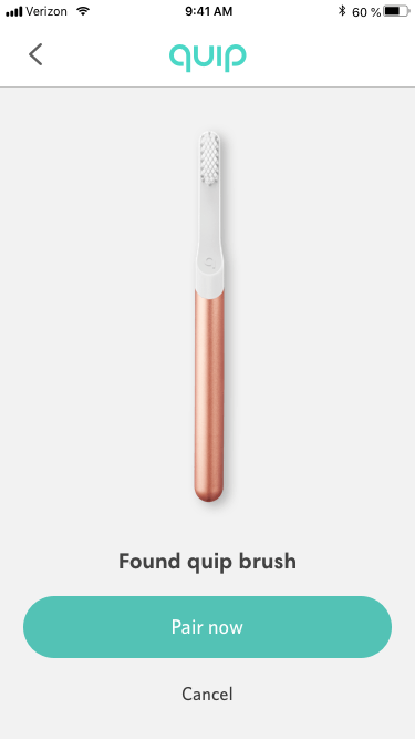 Pairing found brush