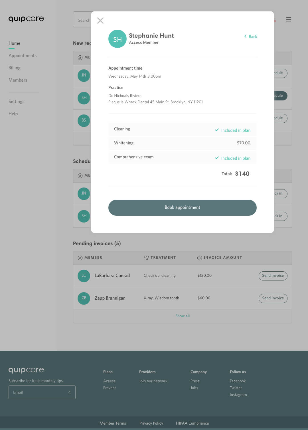 Provider-Dashboard-Home-V4 – Modal-Set Schedule 5