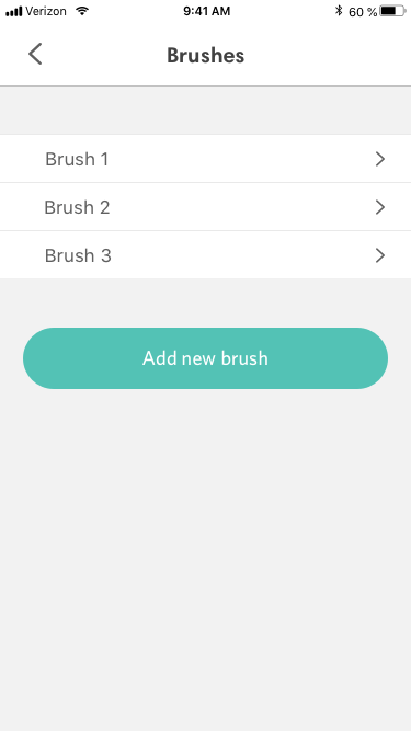 Settings Brushes