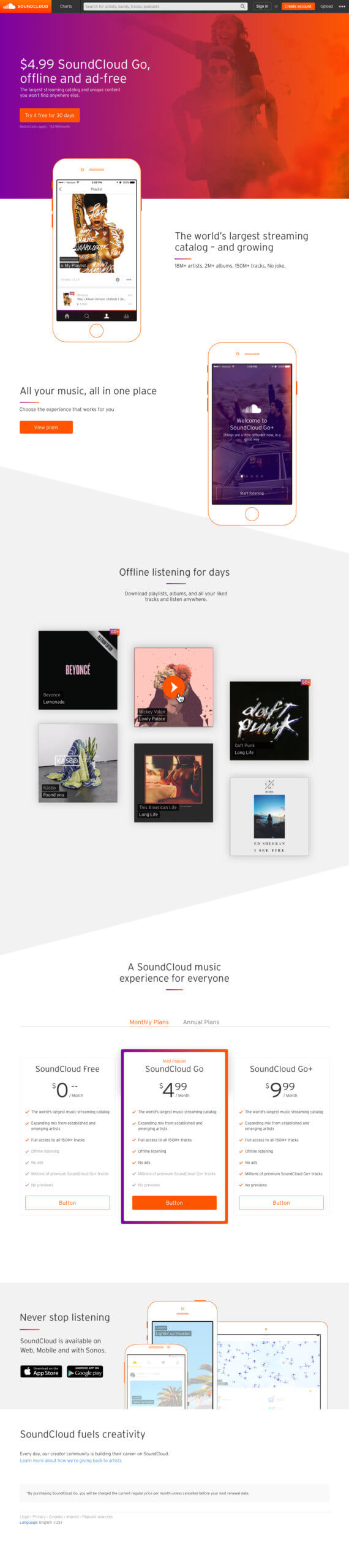 V2 – 4: SOUNDCLOUD-GO