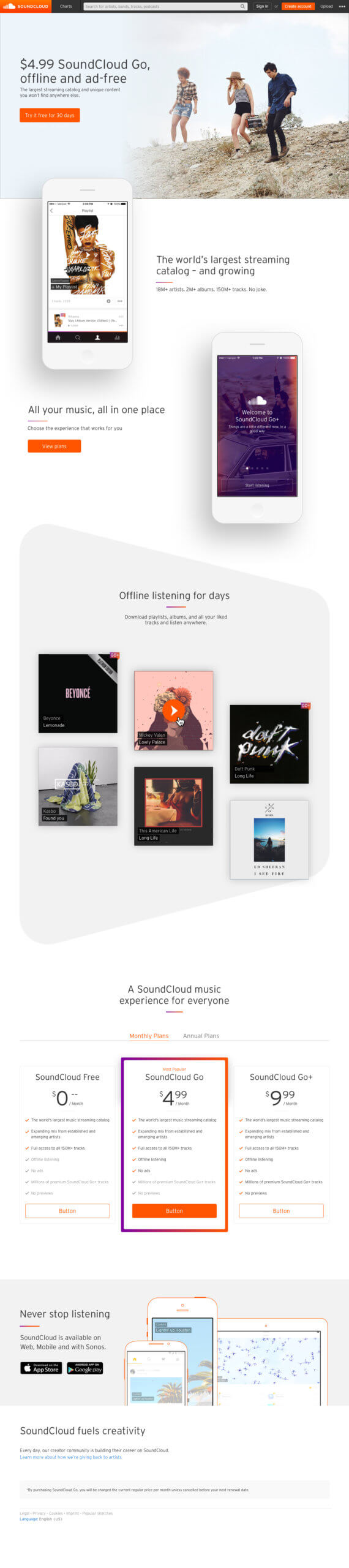 V3 – 1: SOUNDCLOUD-GO