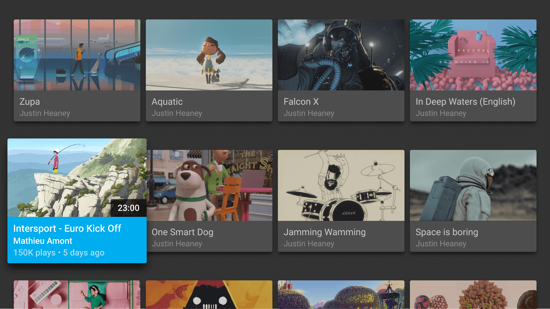Categories-Selecting