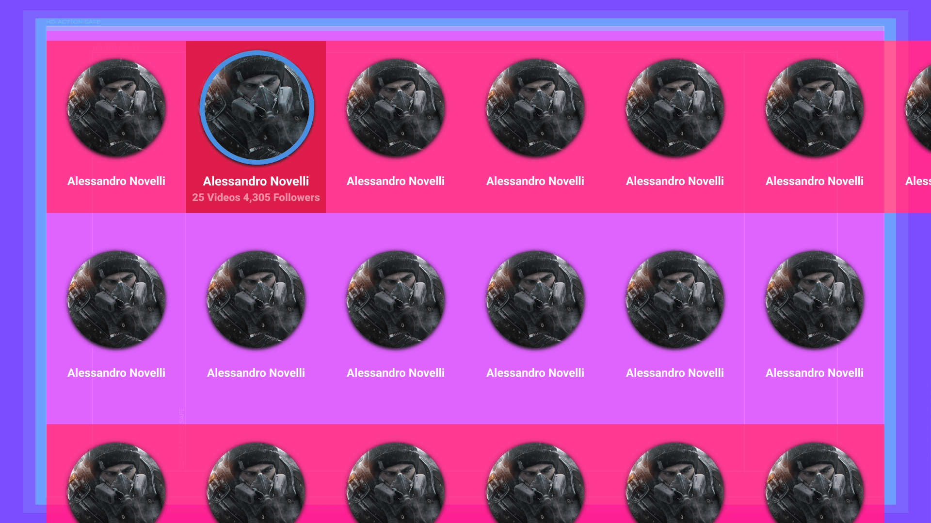 Grid-profile